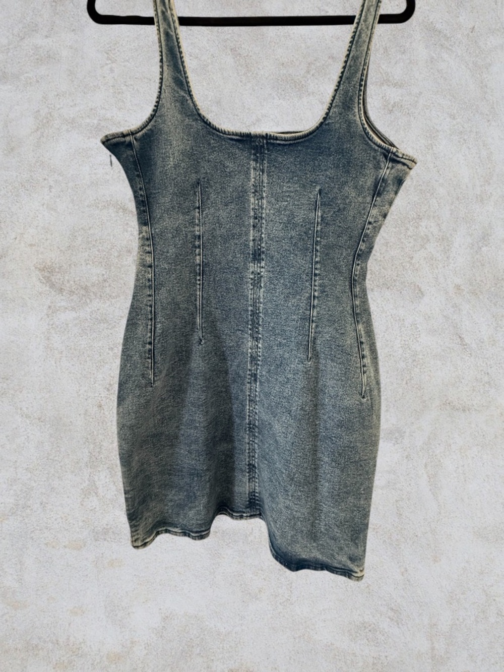 NWT Good American Jean Dress - Picture 2 of 3